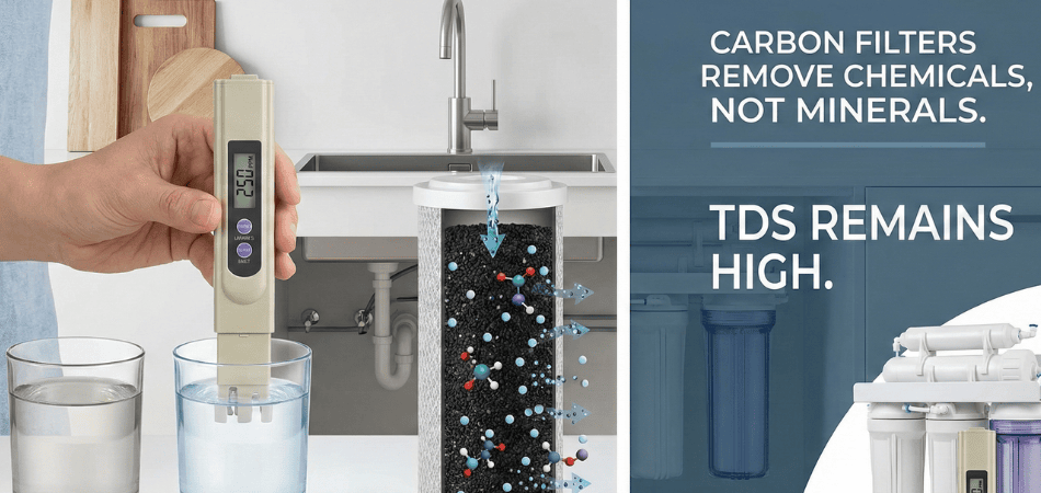 High TDS After Carbon Filter