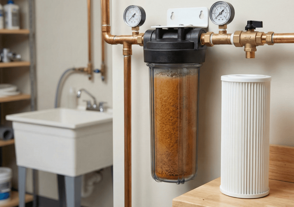 Water Filter Gets Dirty Fast
