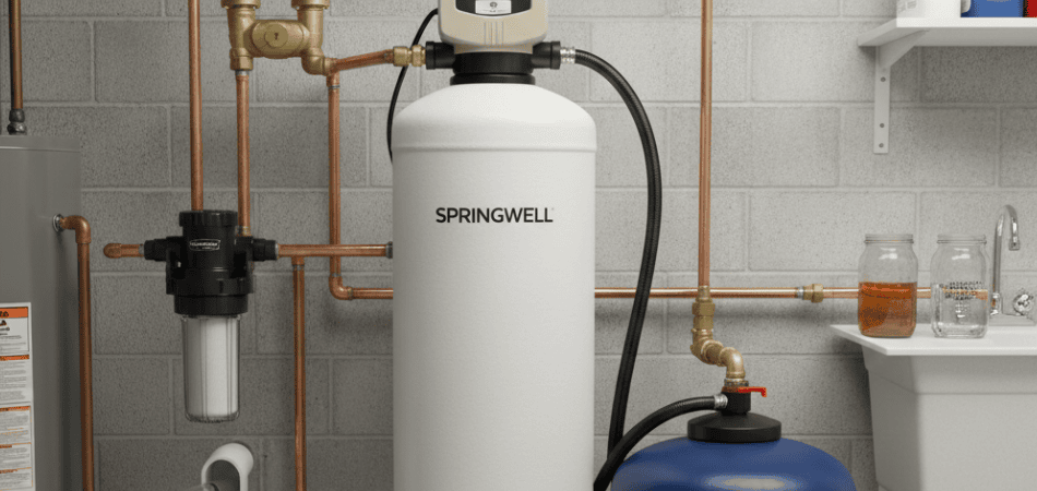 springwell ss4 Salt Based Water Softener System