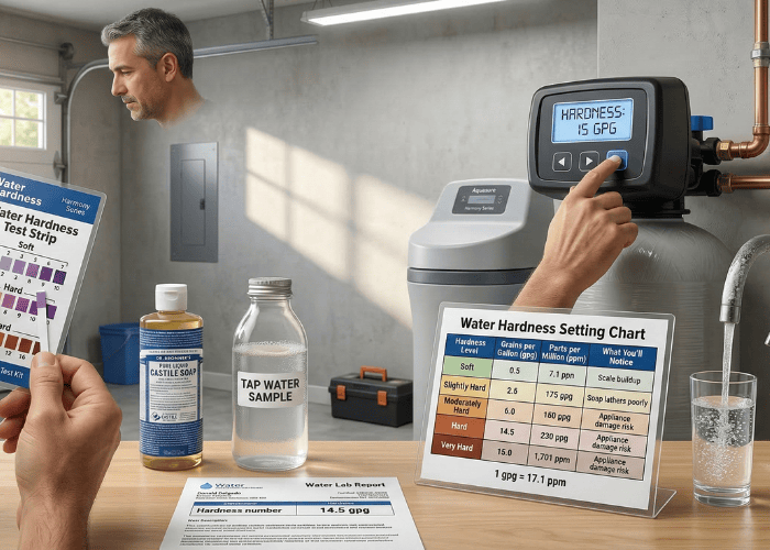 How to Measure Hardness in Water (and Using a Water Softener Hardness