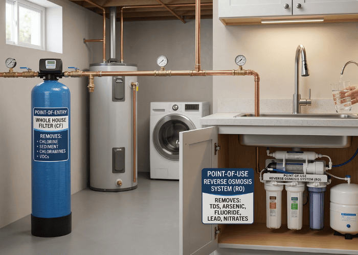 Reverse Osmosis vs Whole House Filter