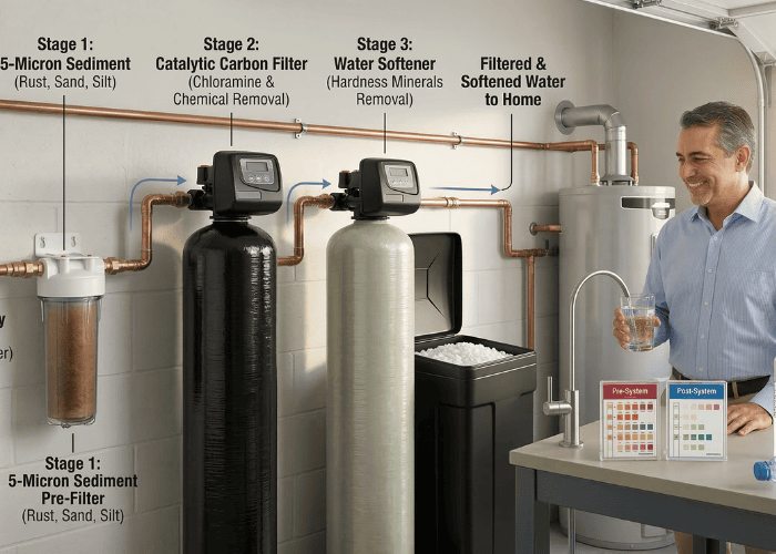 Whole Home Water Filtration in Pompano Beach